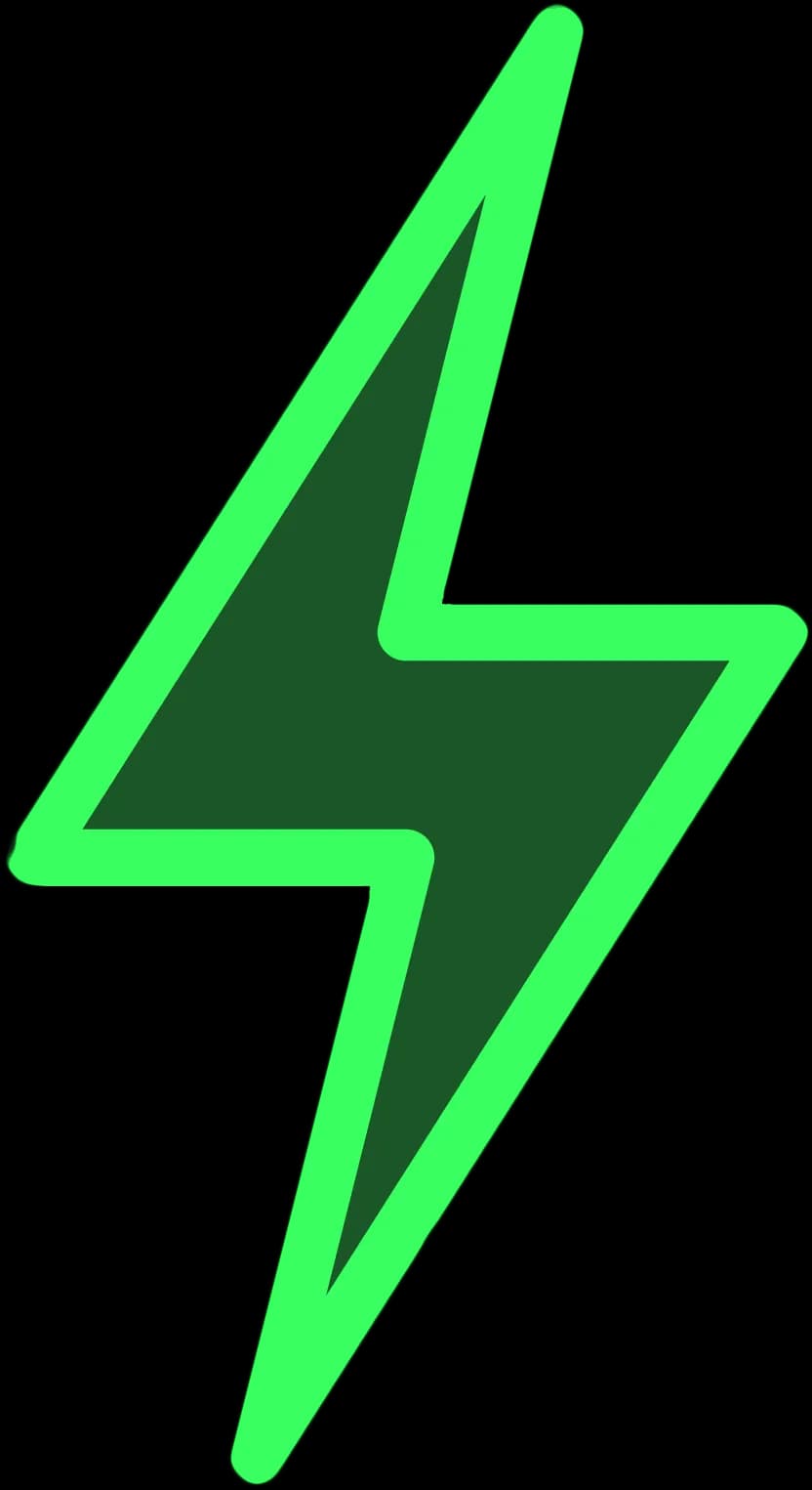 Icon symbolizing instant activation with a lightning bolt.